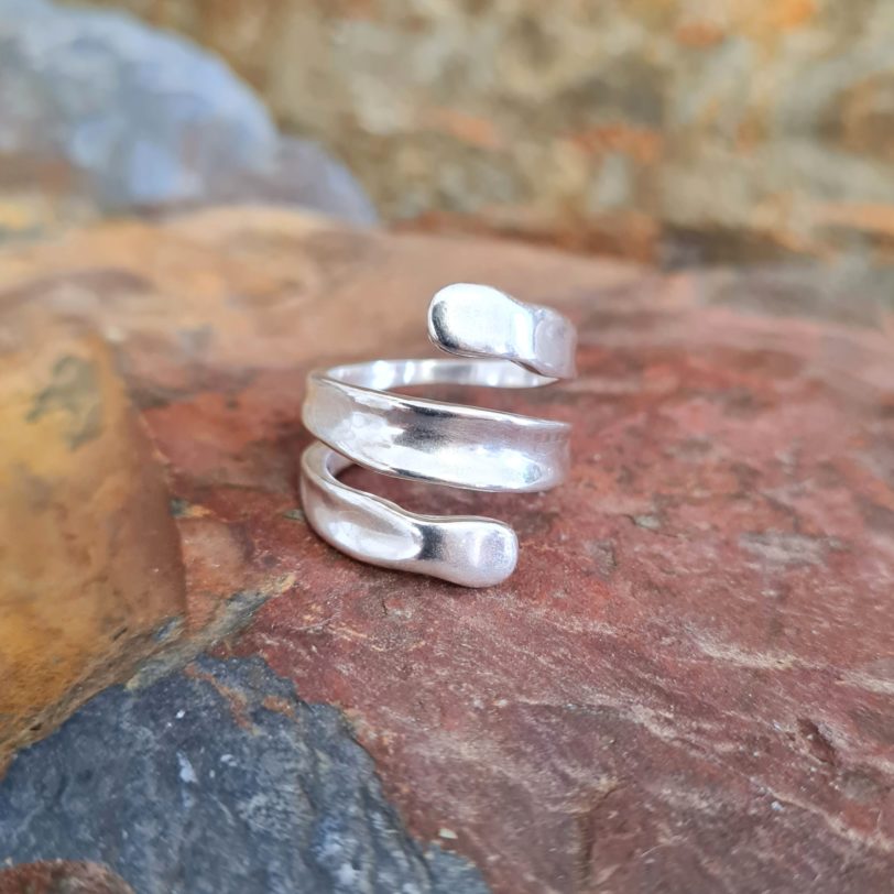 anillos plata diseño